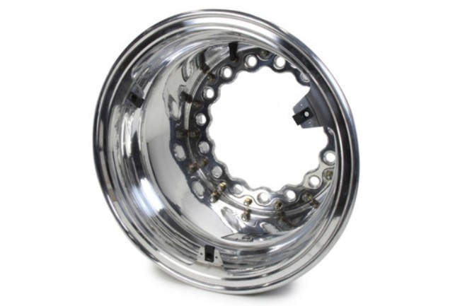 15 x 9 in. Outer Wheel Half 5 Pro-Ring, Polished