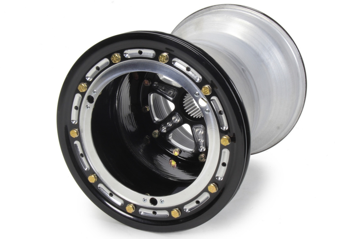 10 x 10 in. 4 in. Backspace Wheel Spline - Black