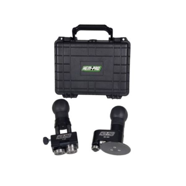 Steel & Aluminum Hem Pro Body Radius Tool Set, Black