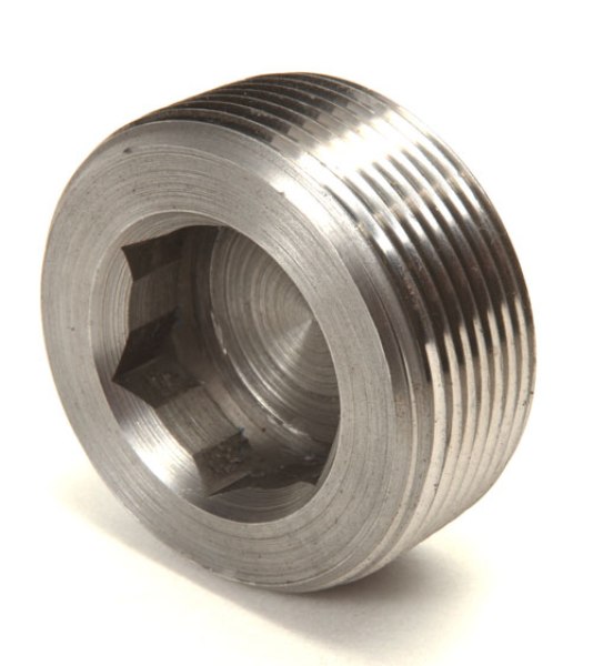 PIOPP-637-25 0.375 Hex Socket Pipe Plug - Pack of 25