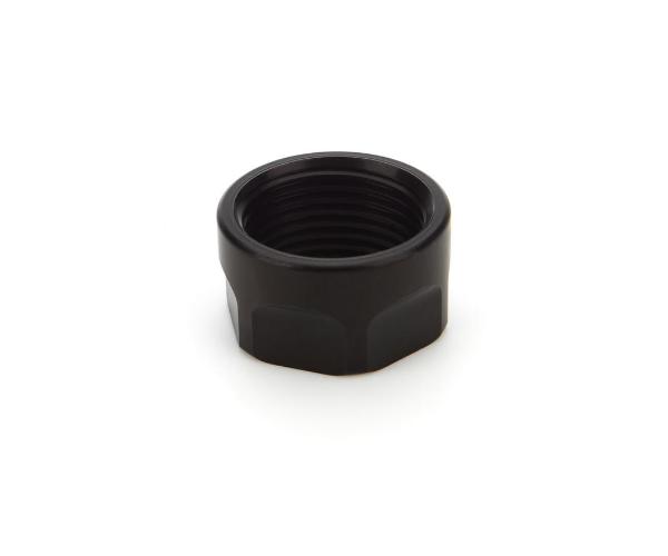 WEHWM491125A 0.875 in. Aluminum Right Hand Thread Jam Nut - Black Anodized