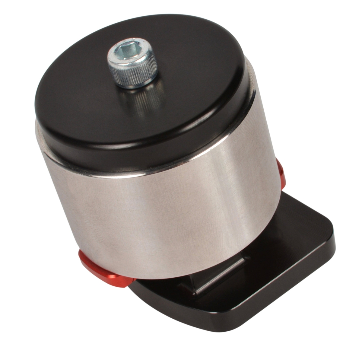 30 Deg Aluminum Adapter Hi-Mis Monoball, Black Anodized