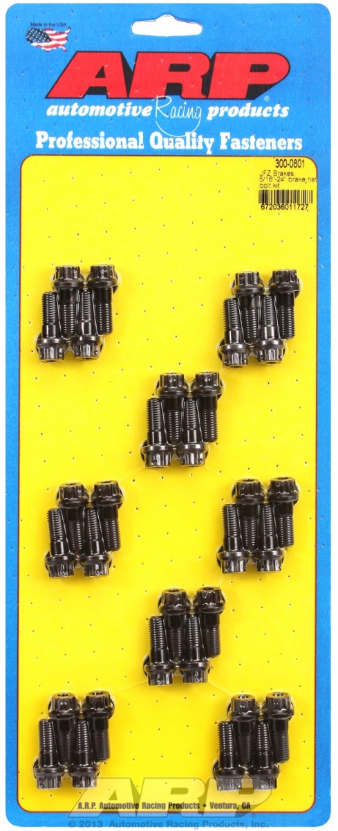 JFZ 0.31 in. Brake Hat Bolt Kit