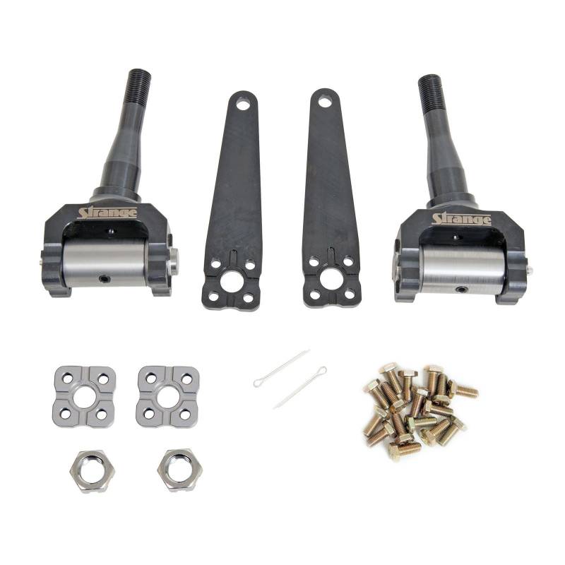 7.5 in. Deg Dragster & Altered Spindle Kit, Black Oxide - Set of 2