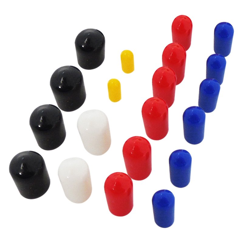 RPCR9009BK Vacuum Line Plastic Cap Kit - 20 Piece