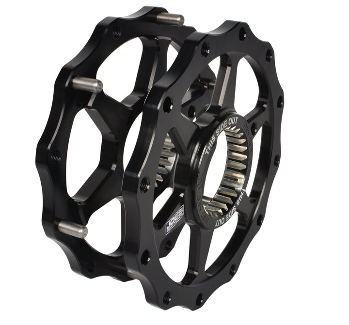 4.8 in. Aluminum Sprocket Carrier Quick Change Micro Sprint, Black