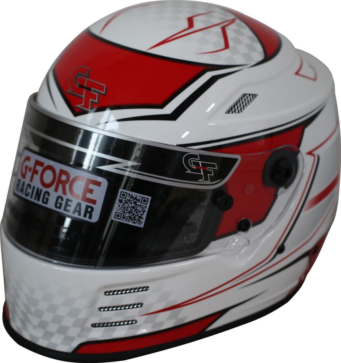 Picture of G-Force GFR13005LRGRD Revo Graphics Helmet&#44; Blue - Large