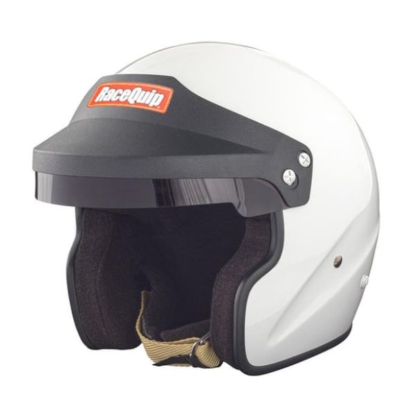 RQP256112 Open Face Helmet, White - Small -  RACEQUIP