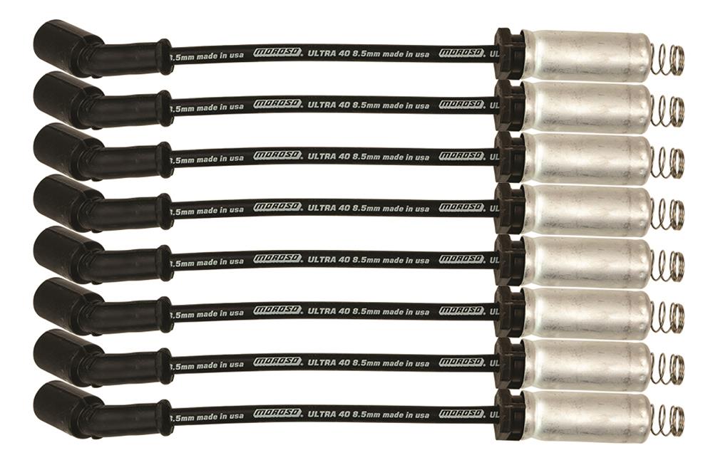 8.5 mm 11.0 Ultra 40 Wire Set for GM LS-LT, Black