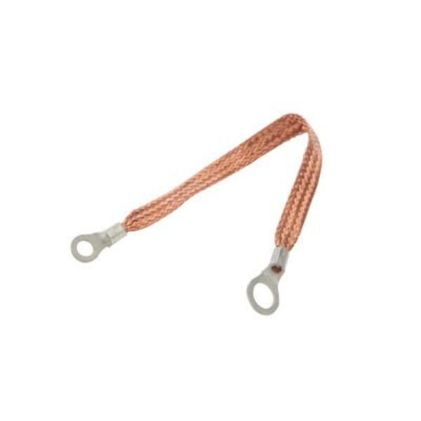 Copper Ground Strap - 24 in. - Set of 1 - Durable Copper Construction