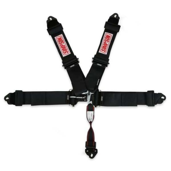 SIM13LD5WC 3 in. Harness 5 Point Latch & Link Pull-Down Lap & Shoulder