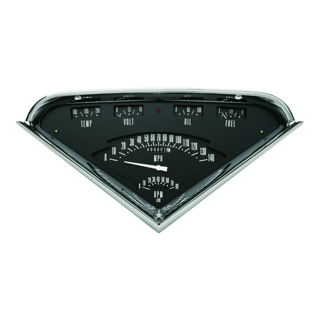 CLATF01B Tach Force 6 Gauge Set, Black
