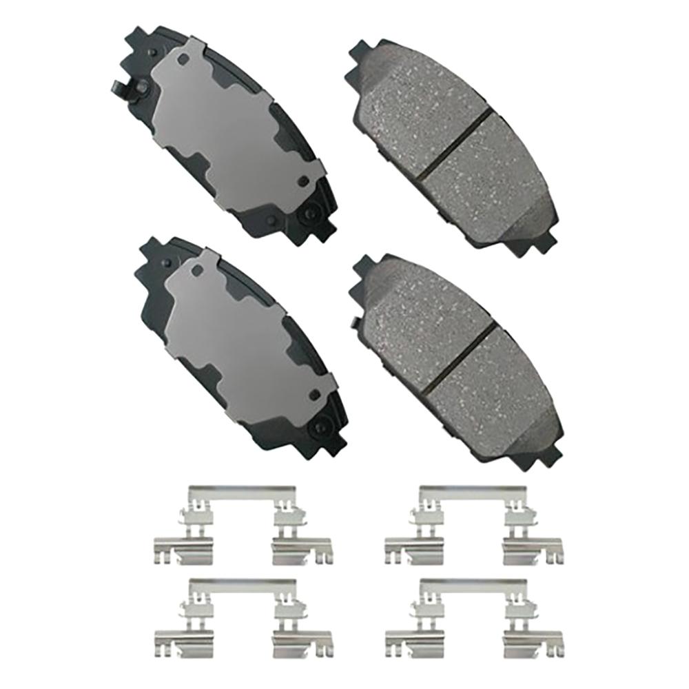 AKEACT1728 Ultra-Premium Brake Pads for 2018-2014 Mazda 3 Sport 1 & 2017-2016 8-14 CX-3