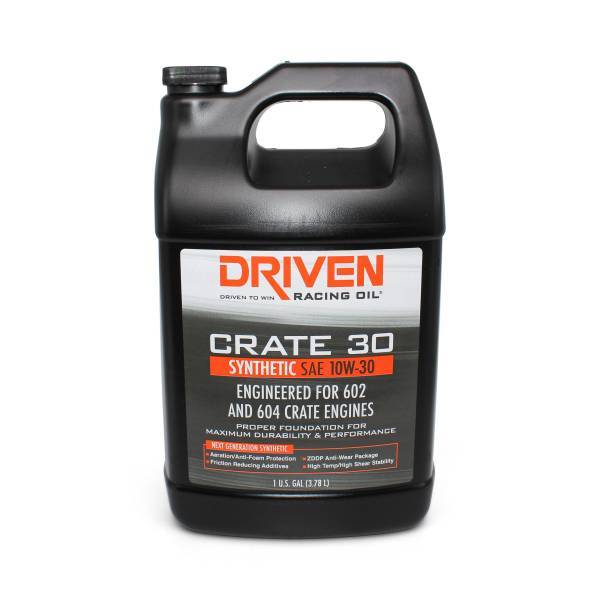 Picture of Driven Racing Oil JGP22308 Crate 30 10W30 Synthetic Motor Oil - 1 gal