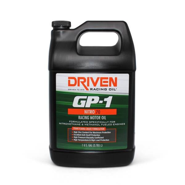 Picture of Driven Racing Oil JGP19708 GP-1 Nitro 70 High Performance Racing Oil - 1 gal