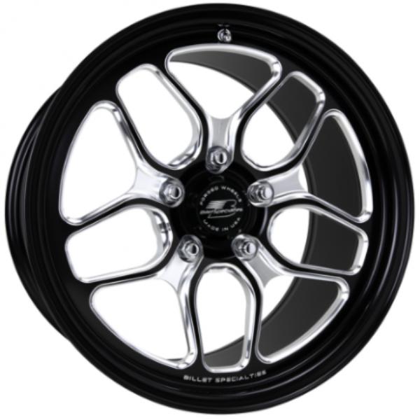 BSPBRS22540F6522 15 x 4 2.25 in. Backspace Win Lite Wheel, Black