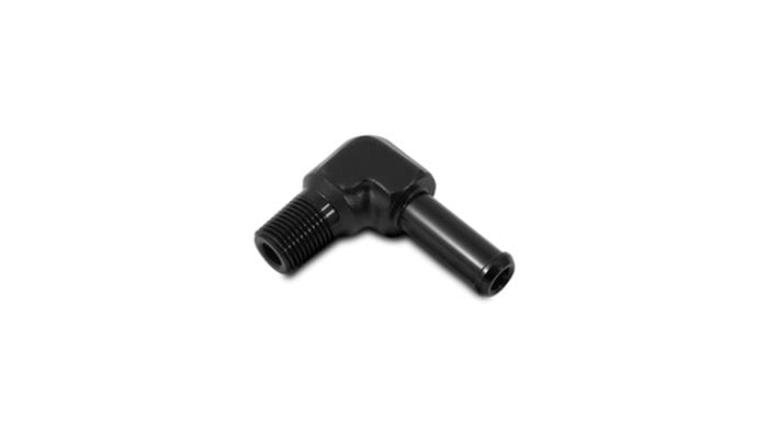 VIB11236 90 deg Male NPT to Hose Barb Adapter