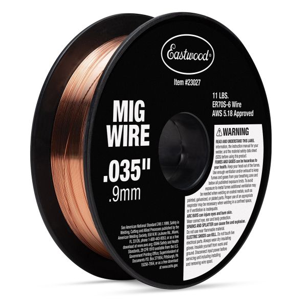 Eastwood Solid MIG Welding Wire (23022, 23025, 23026, 23027) (224611)