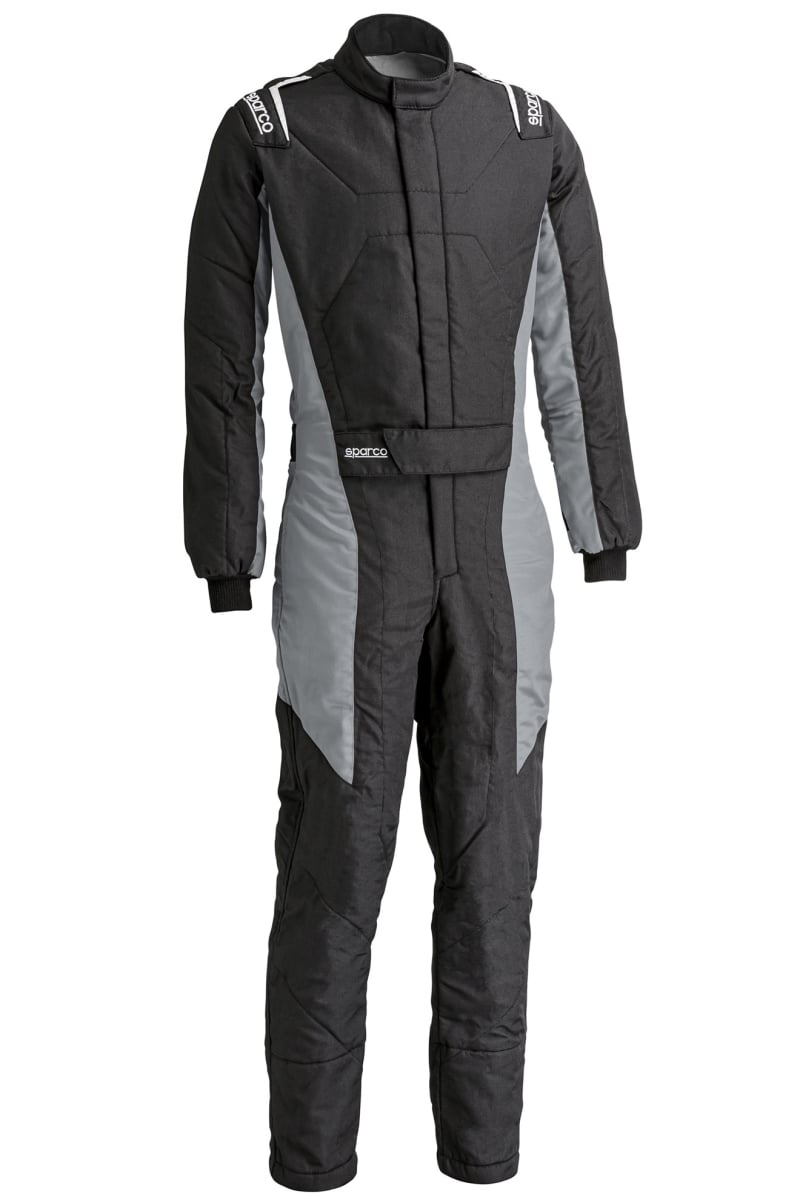 SCOBRS0037U0K10058 Stint Driving Suit, Black & Gray - Large & Extra Large