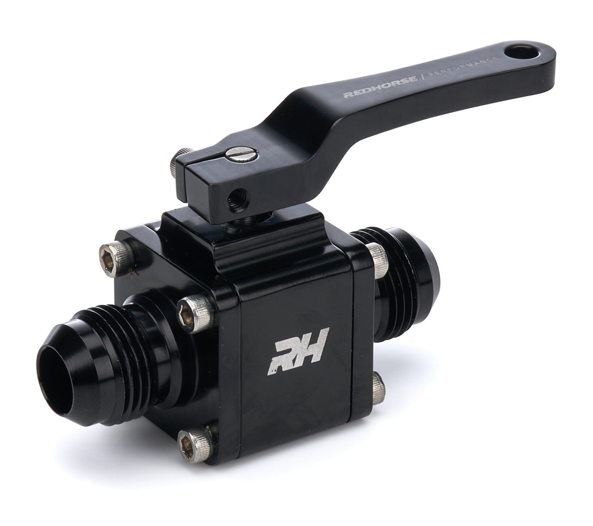 RHP4675-10-10-2 10-AN Male Inlet & Outlet Inline Shut Off Valve