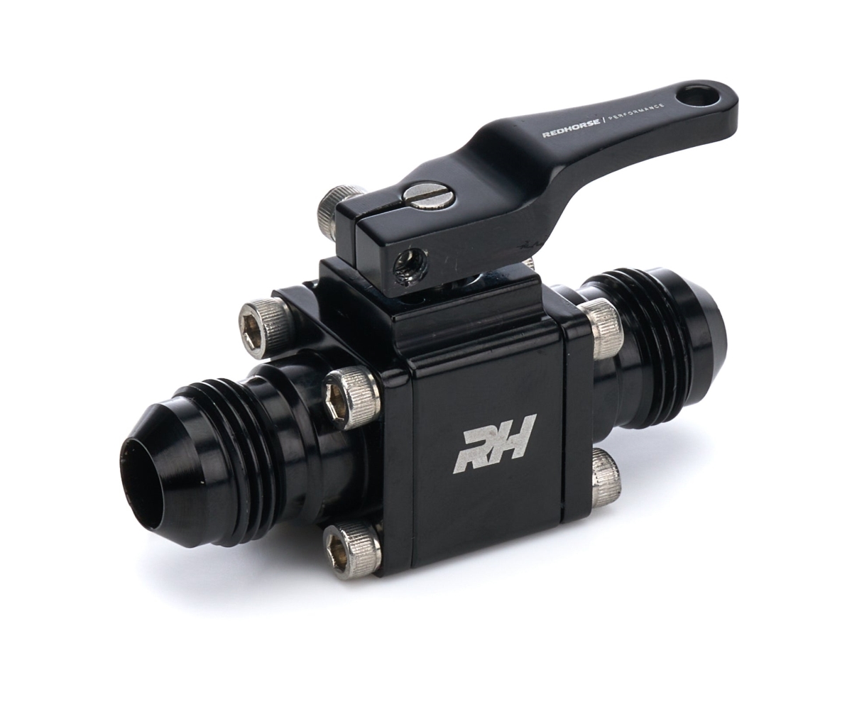 RHP4675-08-08-2 8-AN Male Inlet & Outlet Inline Shut Off Valve