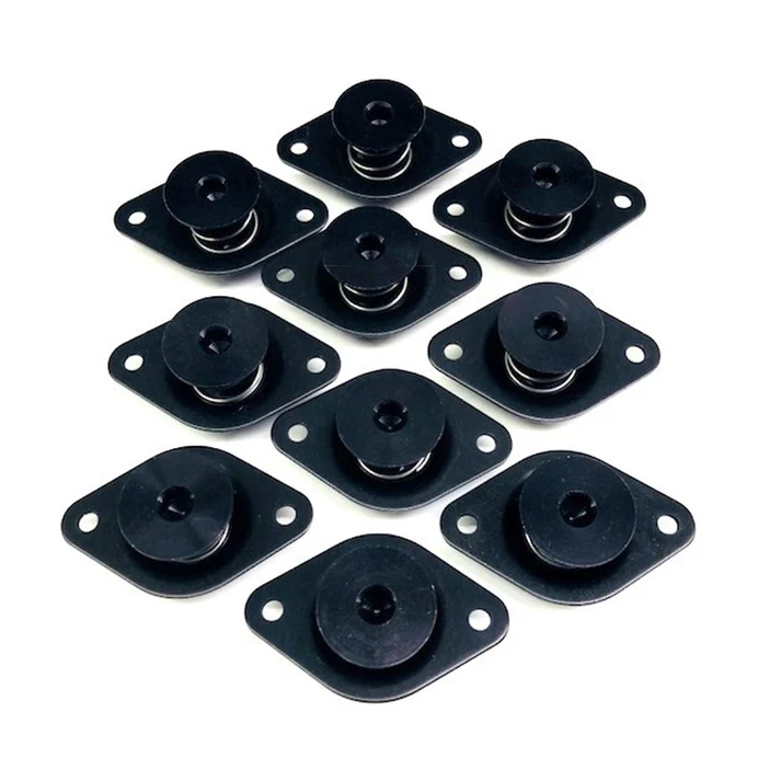 DRR4010-600E-B Quarter Turn Self Eject Aluminum Fastener - Large - Hex Head