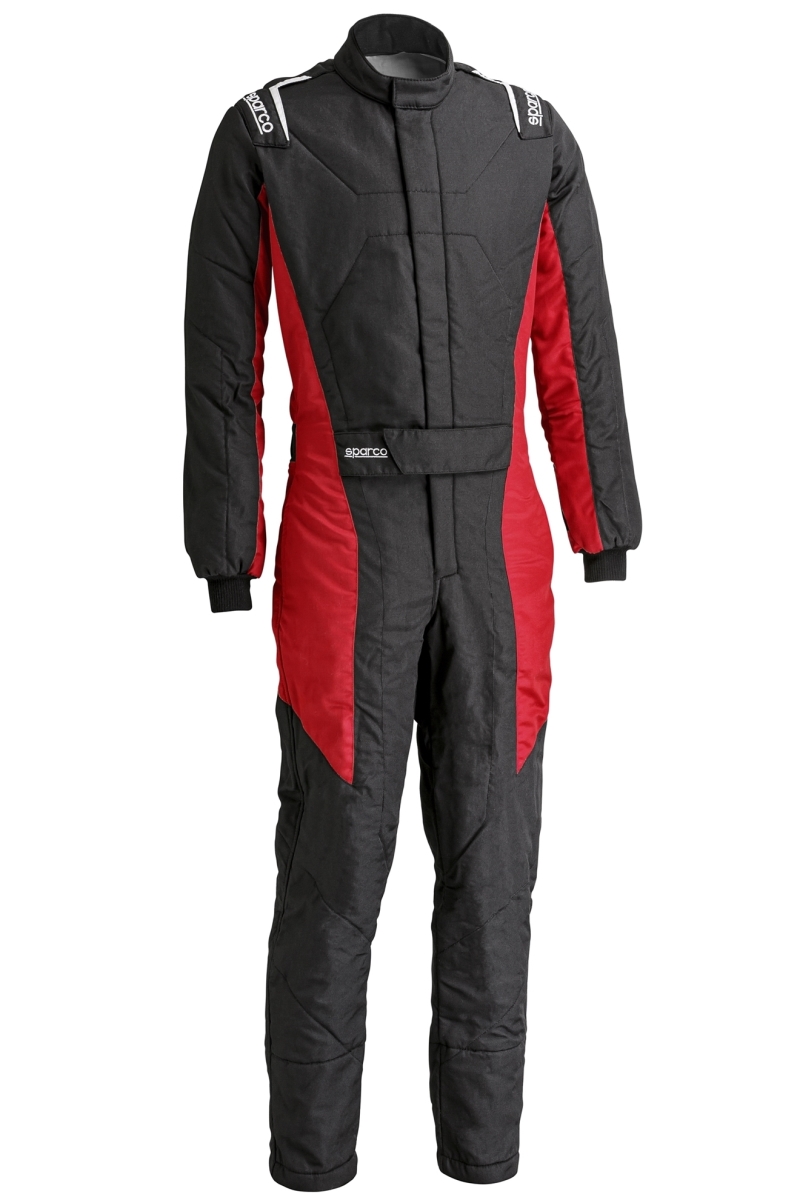 SCOBRS0037U0K12058 Stint Driving Suit, Black & Red - Large & Extra Large