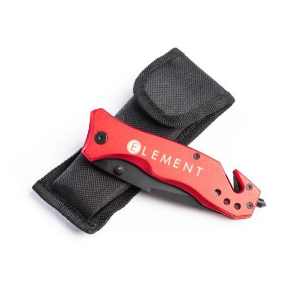 EFEELE-ACC-KMT Vehicle Safety Tool, Aluminum - Red