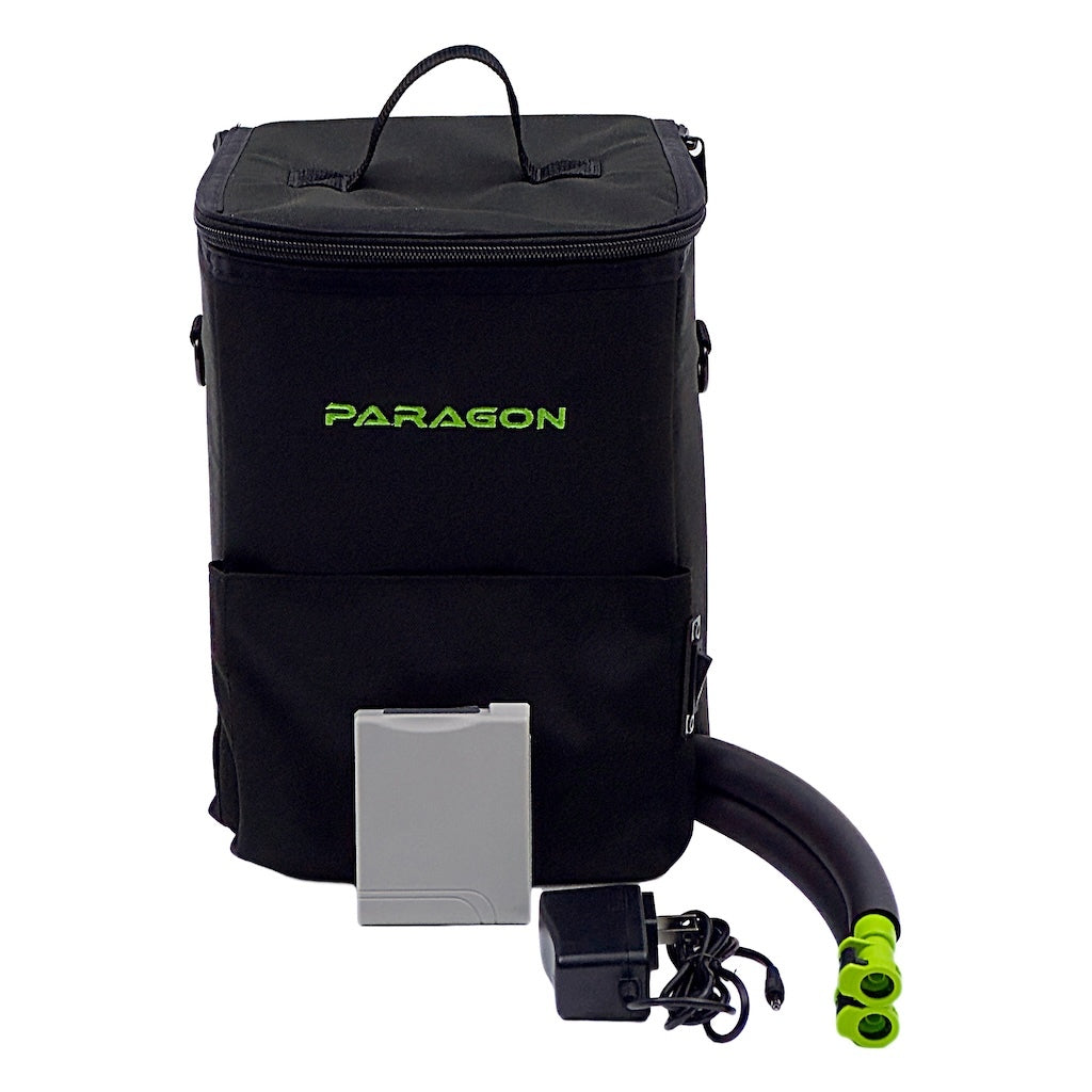 PAR61-24000 6 Liter Arctic Fox Cooler Bag System with 12V Lithium Battery, Black