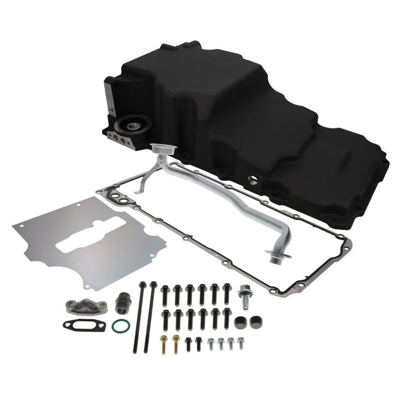 TSP81075BK LS Low Profile Retrofit Oil Pan, Black