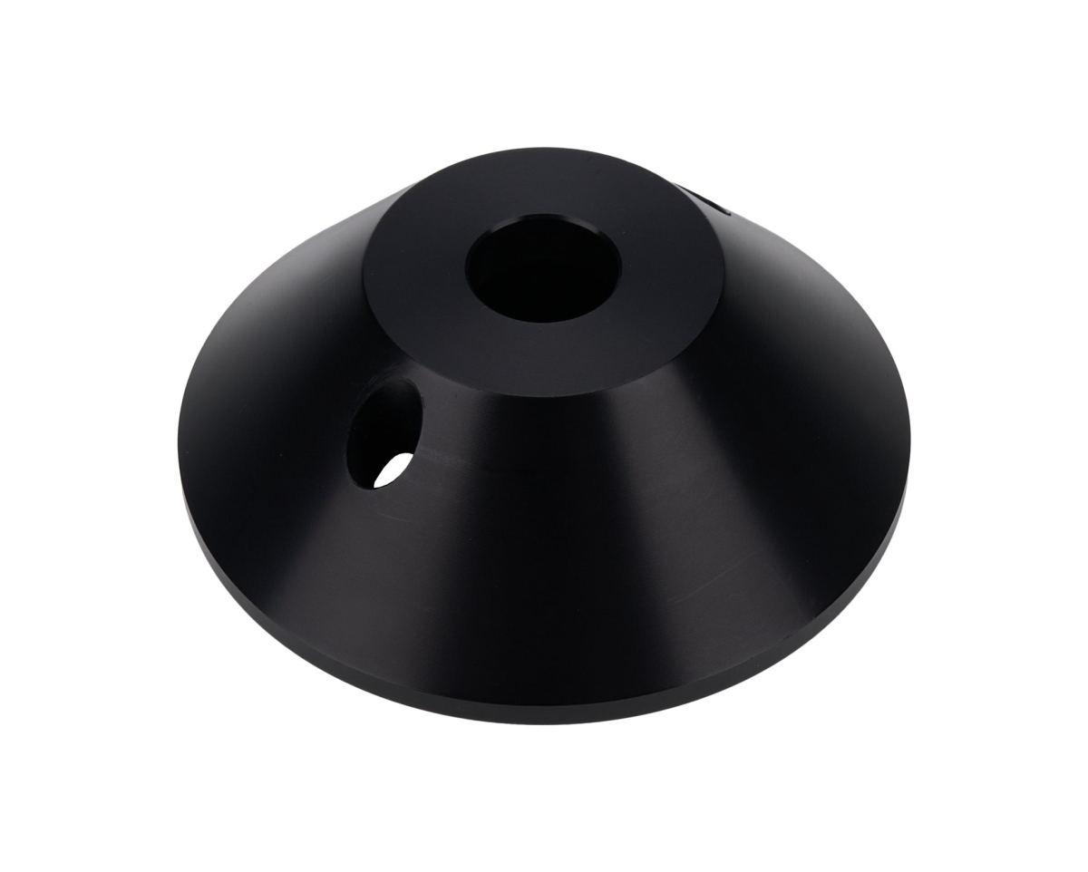 ALL64188 2.5 x 0.625 in. Aluminum Coil-Over Spring Seat, Black Anodized