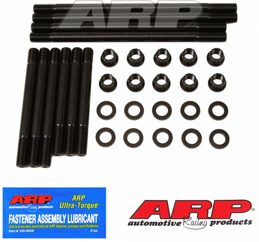 206-4207 Triumph TR4 12-Point Cylinder Head Stud Kit for BMC 4-Cylinder - Chromoly Black Oxide