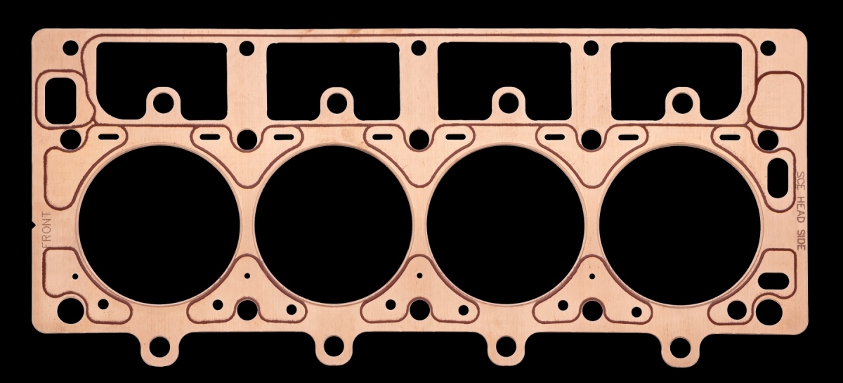SCET191643L 4.160 in. LS Bore & 0.043 in. Compression Titan Copper LH Cylinder Head Gasket