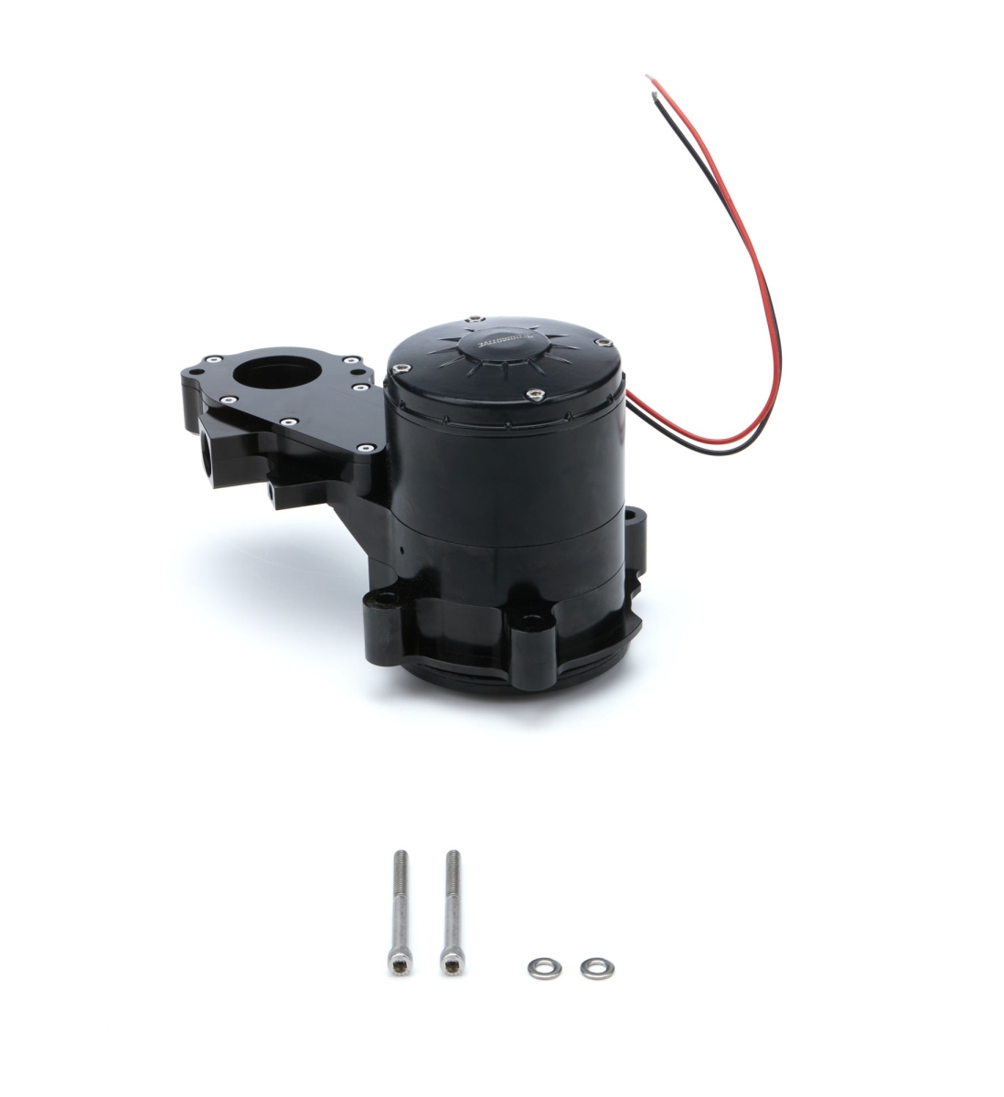 AFS24310 Aluminum Electric Water Pump with 34 GPM Block Mount - Black Anodized