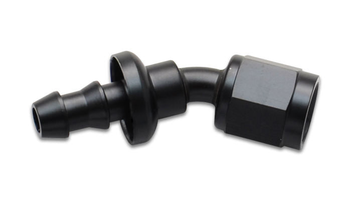 VIB22306 6AN Push-On 30 Deg Hose End Elbow Fitting