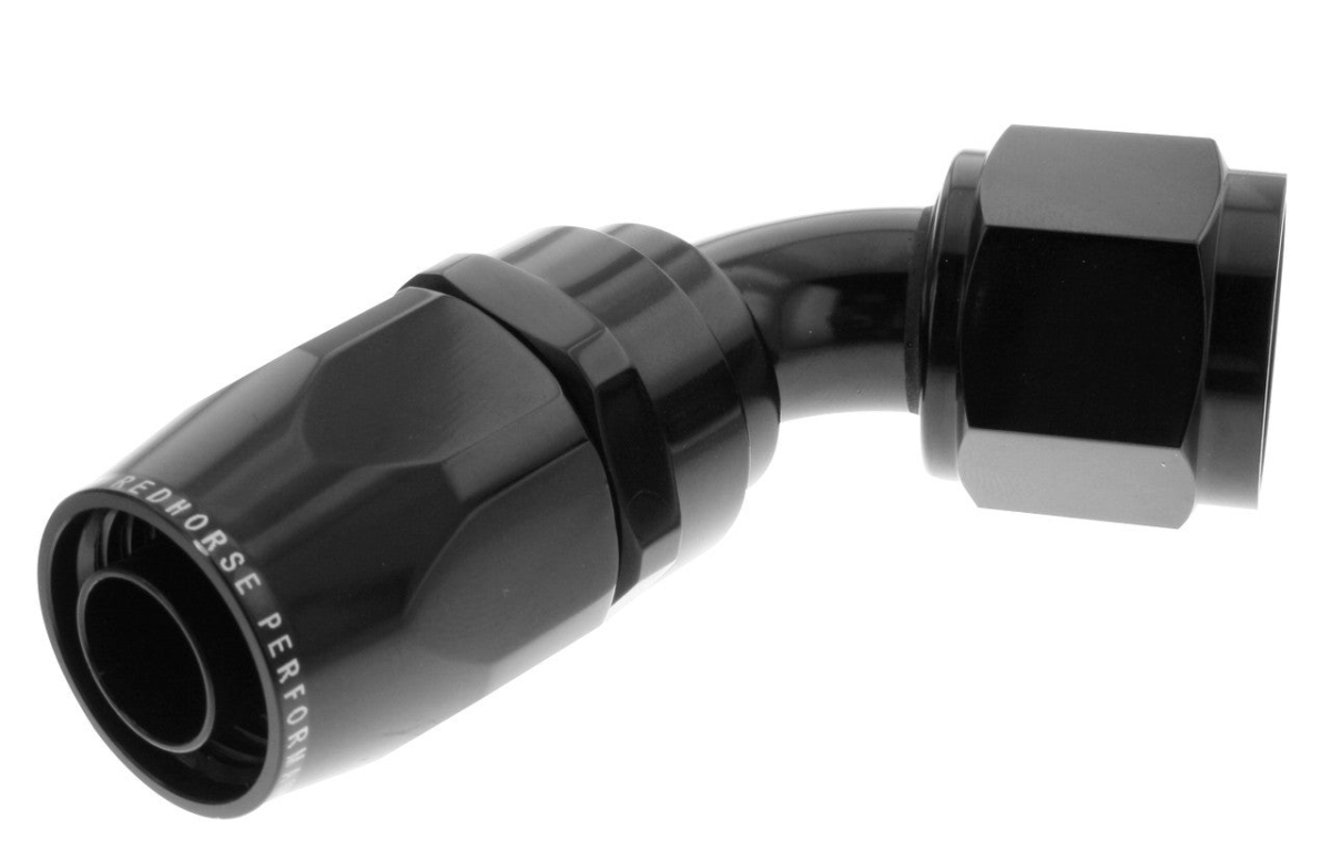 RHP1060-16-2 16AN 60 Swivel Hose End, Black