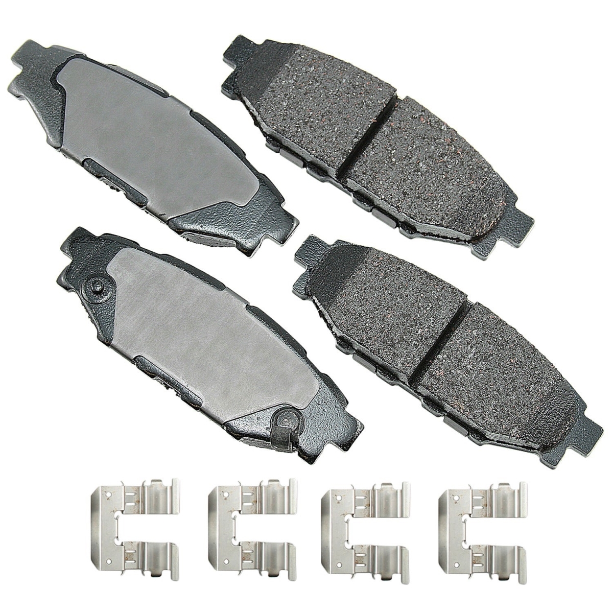 Ultra Premium Ceramic Pads, Akebono Act1114A Proact