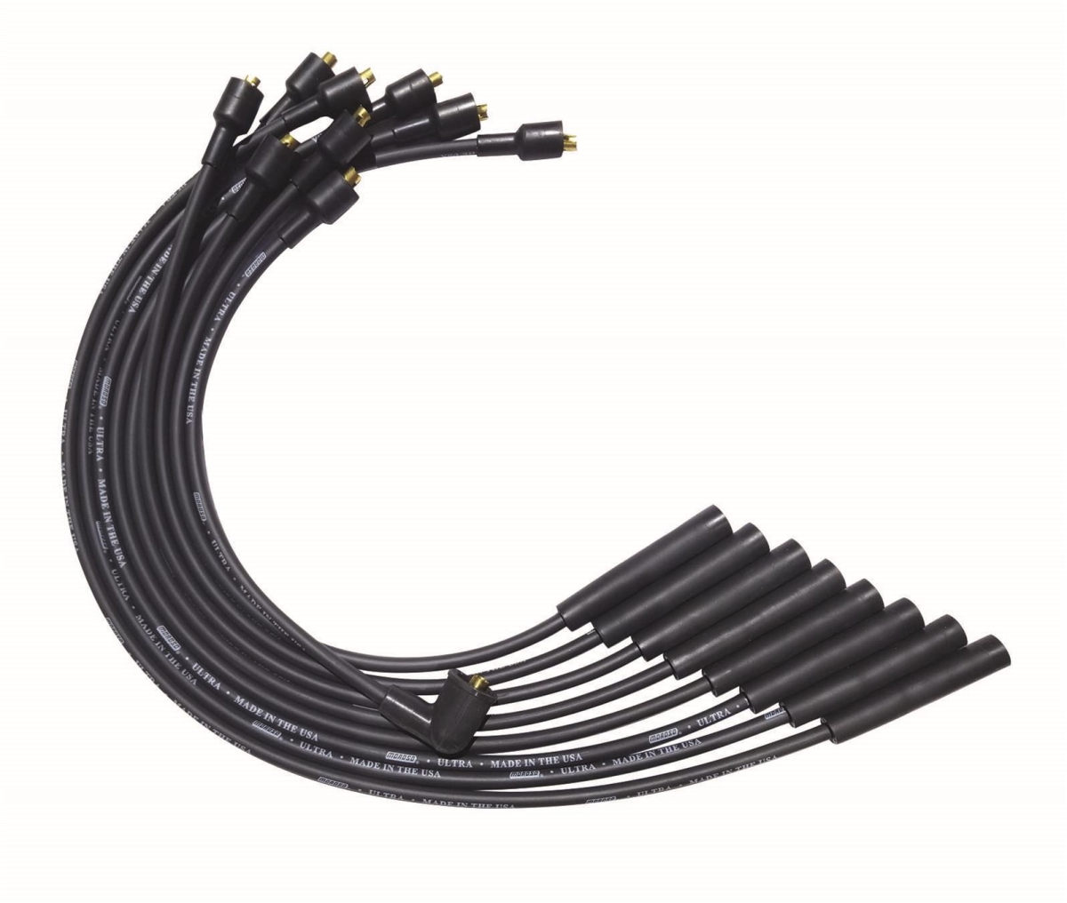 Moroso MOR51056 Ultra Plug Wire Set for SBM 273-360, Black