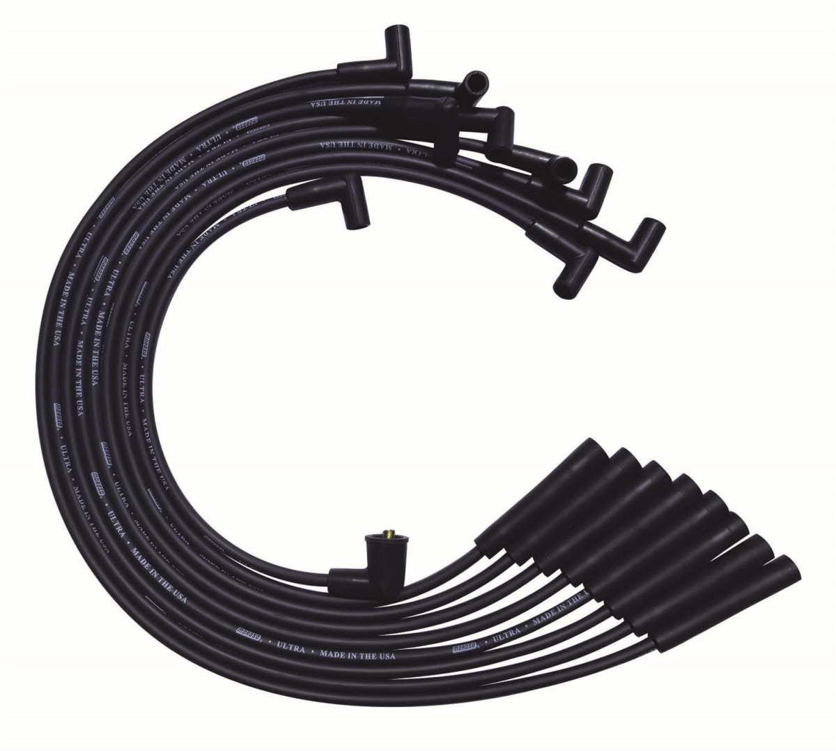 Moroso MOR51074 Ultra Plug Wire Set for BBF, Black