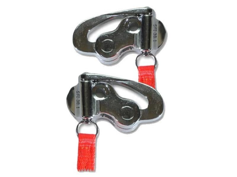 HANAK11412 SFI 38.1 Stainless Steel Quick Clip Helmet Anchor