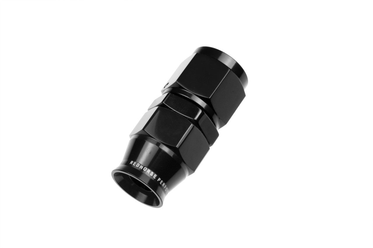 RHP1200-12-2 12AN Straight PTFE Reusable Hose End, Black