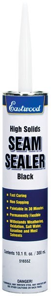 EAS51655Z 10.1 oz & 300 ml Paintable Seam Sealer Cartridge - Black