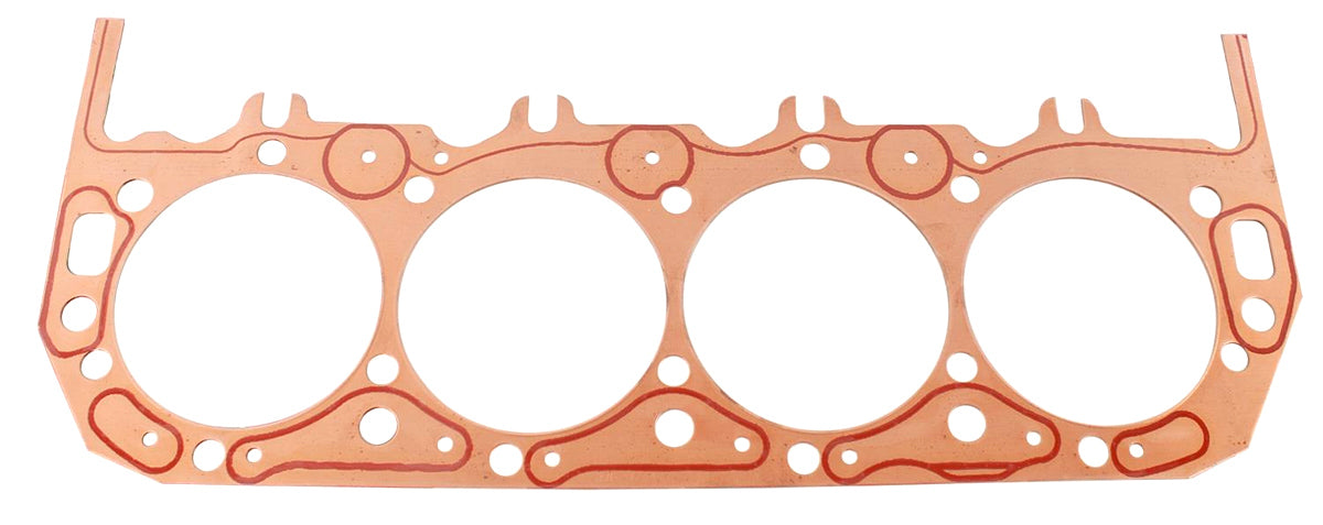 SCES135762 ICS Titan Cylinder Head Gasket with 4.570 in. Bore & 0.062 in. Compression Thickness - Copper