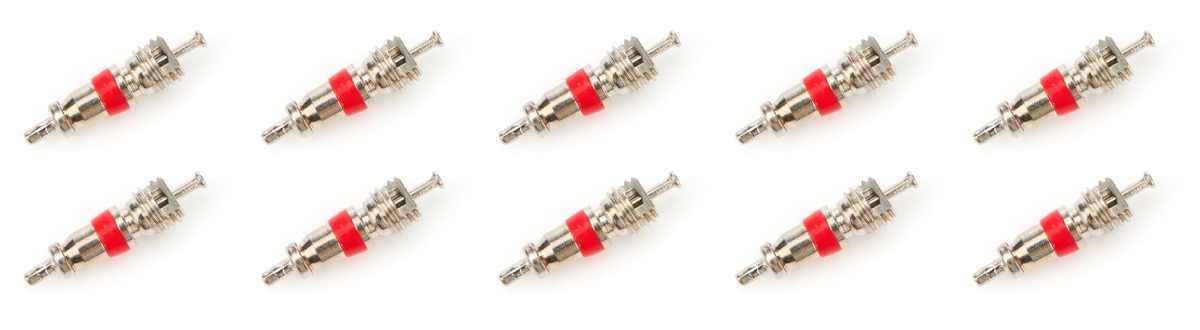 SHU80100 Steel Valve Stem Core - Set of 10