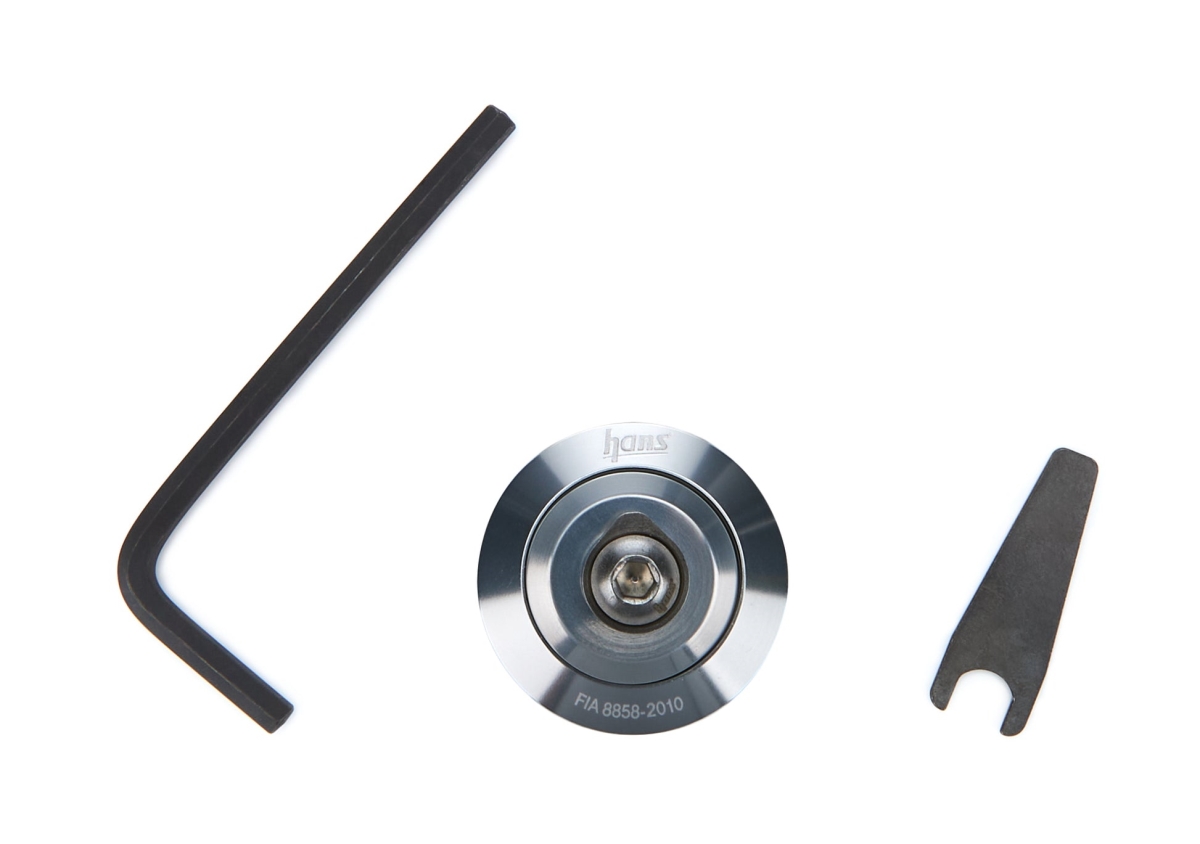 HANAK113112S Head & Neck Support Hardware Post Anchor Kit for FIA 8859 - Silver