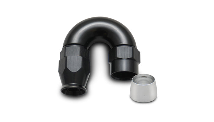VIB28808 8AN 180 Deg High Flow Hose End Fitting