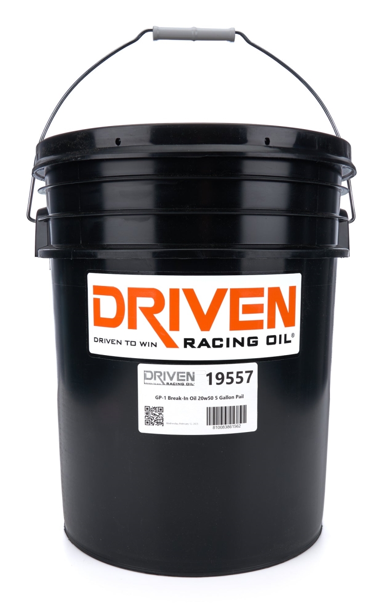 JGP19557 5 gal GP-1 Conventional Break-In Driven Racing Motor Oil