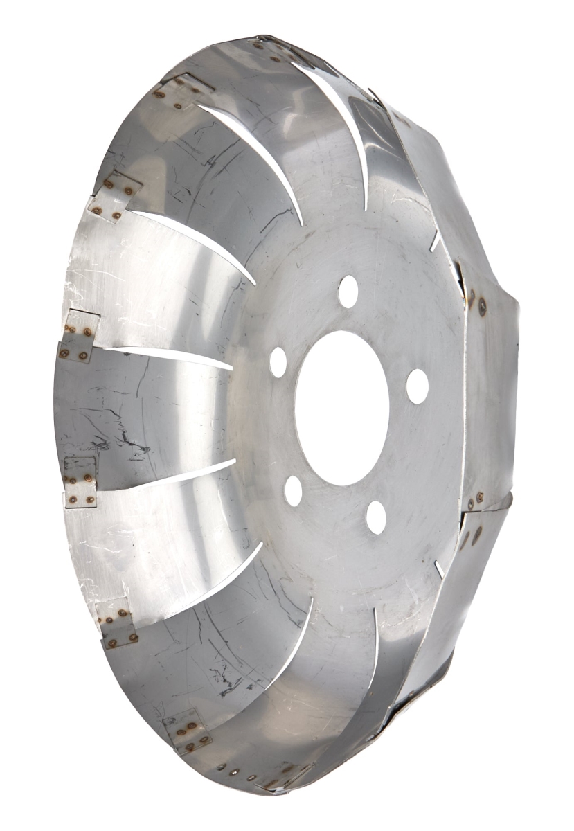 ALL44272 Stainless Steel Driver Side Left Rear Inner Shield with 4 in. Backspace & Bolt-On 5 x 5 Hubs - 15 in. Wheels