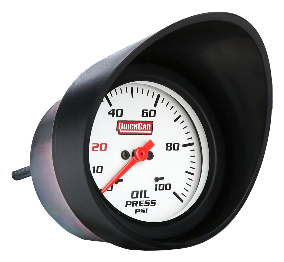 QRP61-258 2.625 in. Plastic Gauge Visor - Black