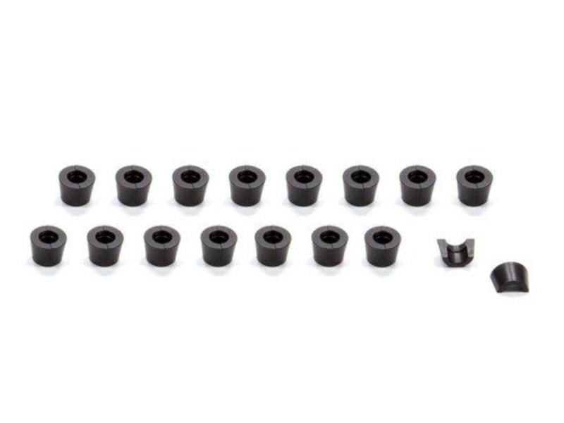PACPAC-L8143-16 8 mm 8 Deg Radius Groove Valve Locks, Black Oxide - 0.050 in.